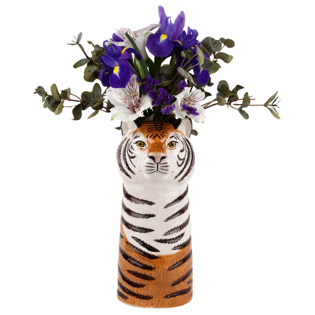 Tiger vase - Quail