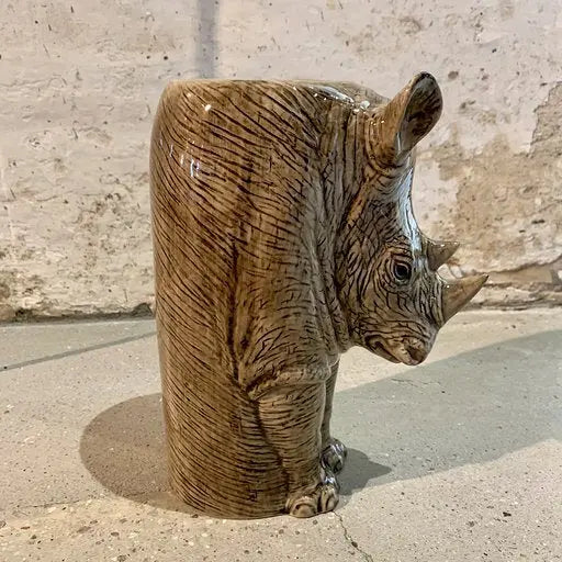 Næsehorn vase Quail