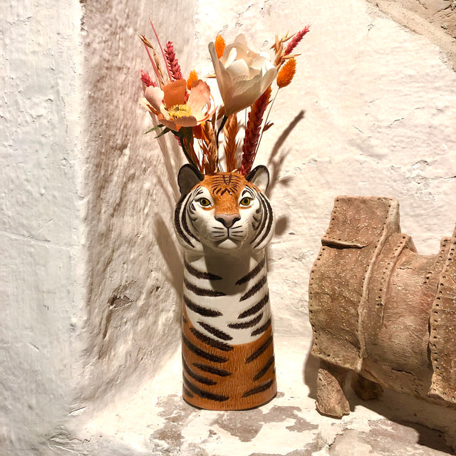Tiger vase